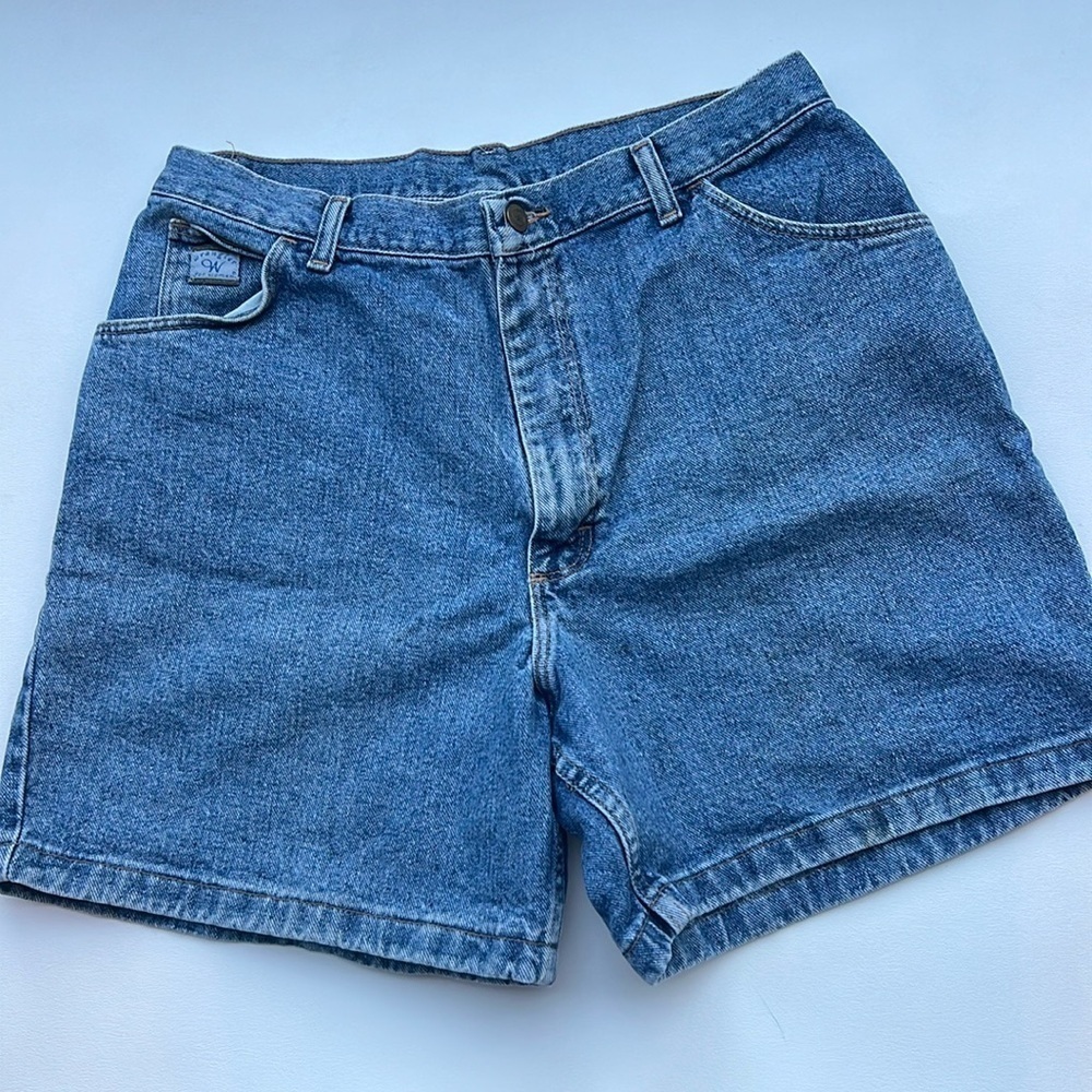 Wrangler Blue Denim Jean Shorts